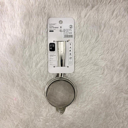 AM7325 Elephant Filtro Stainless Steel Tea Strainer (Size 2, 9cm)