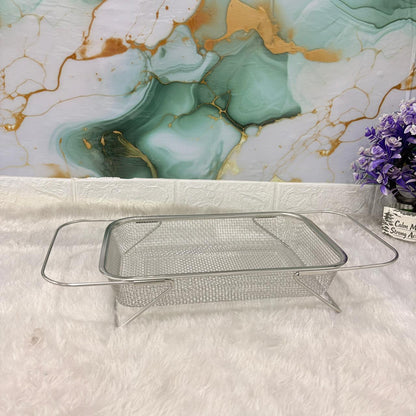 AM7331 Elephant 2-in-1 Stainless Steel Fruit & Vegetable Washing Basket (Size 2)