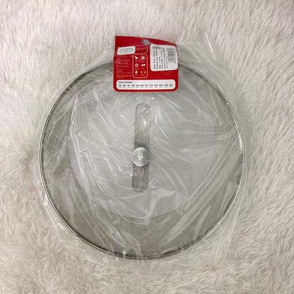 AM7337 Elephant Stainless Steel Net Cover / Jali for Food (23 cm, Size 9)