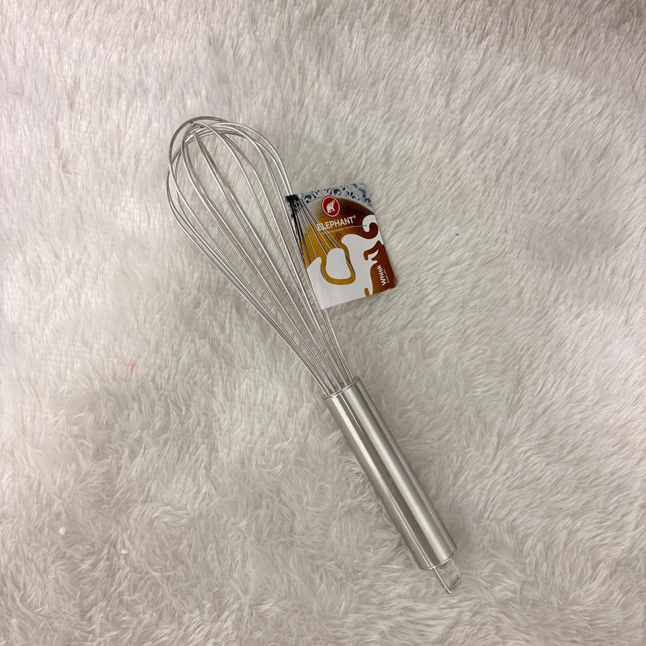 AM7345 Elephant Stainless Steel Kitchen Whisk (30 cm) - MSW 012
