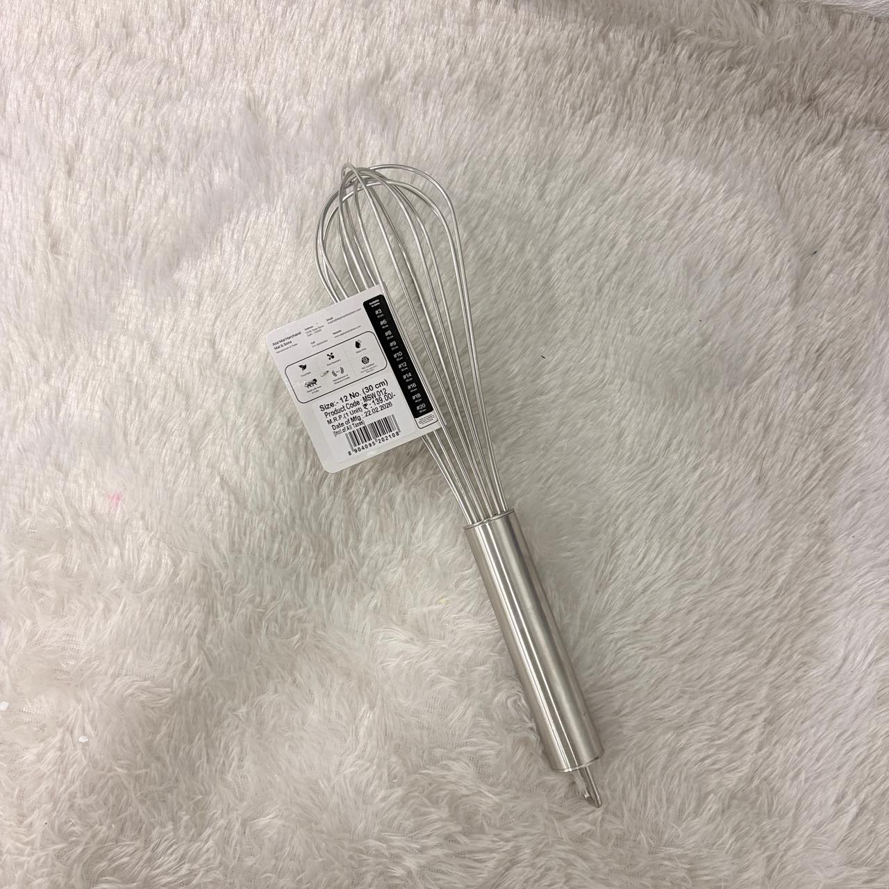 AM7345 Elephant Stainless Steel Kitchen Whisk (30 cm) - MSW 012