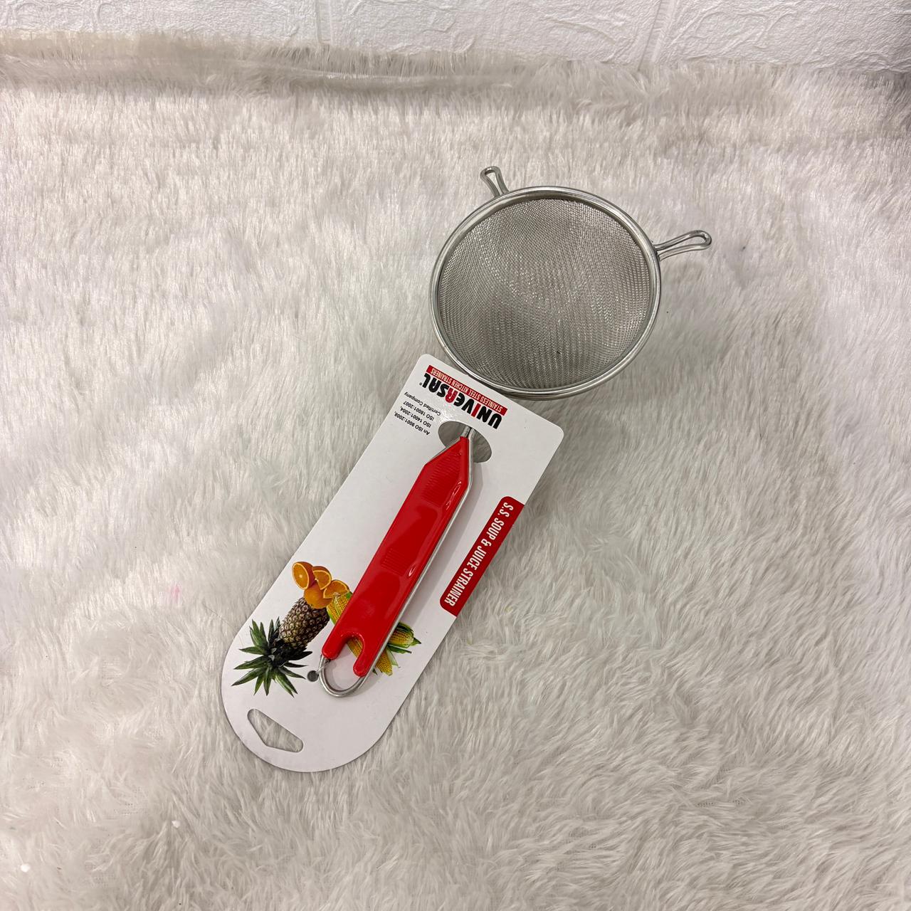 AM7347 Universal Stainless Steel Soup & Juice Strainer (12 cm, Size 4)