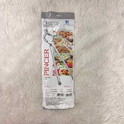 AM7351 Ganesh Stainless Steel Kitchen Pincer (Sansansi) for Hot Vessels - 8mm