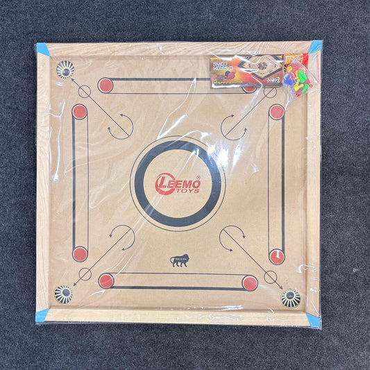 AM7352 5-in-1 Multipurpose Wooden Carrom & Board Game Set - No.3