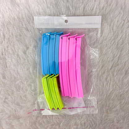 AM7353 Packwell 9-Piece Reusable One-Snap Bag Sealing Clips Set