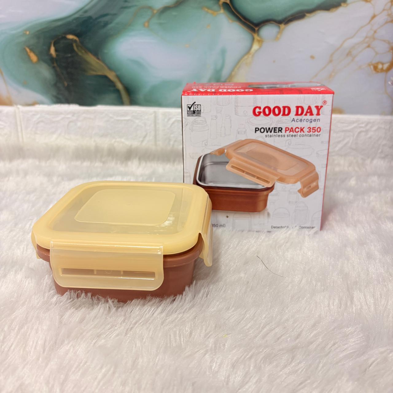 AM7355 Good Day Acerogen Power Pack 350 - Steel Lunch Container (350 ml)
