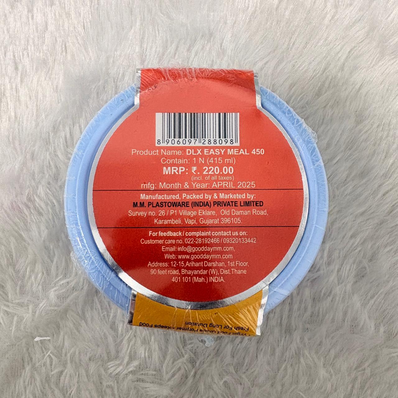 AM7359 Good Day Acerogen DLX Easy Meal Steel Insulated Container - 450 ml