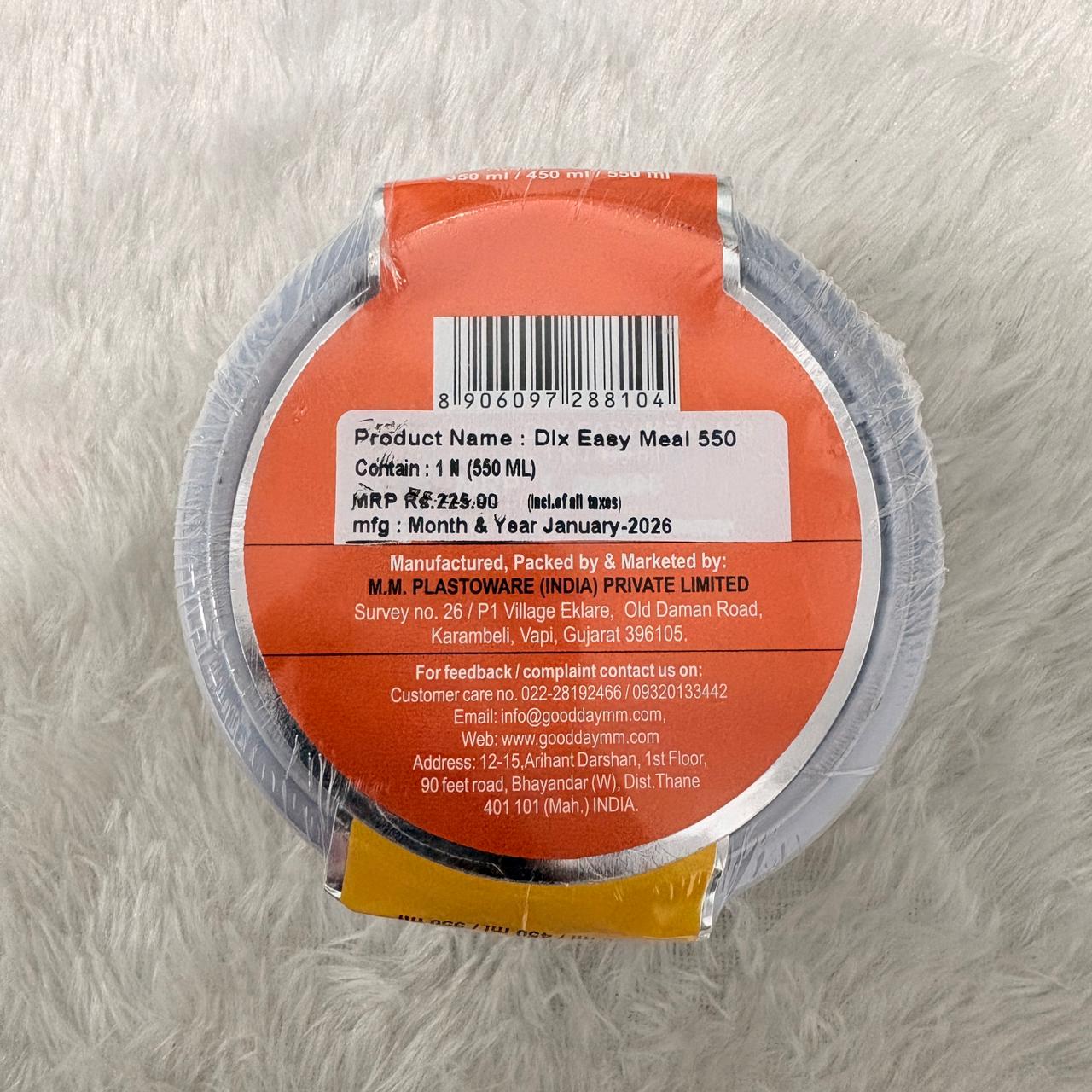 AM7360 Good Day Acerogen DLX Easy Meal Steel Insulated Container - 550 ml