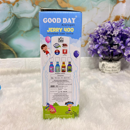 AM7361 Good Day Acerogen Jerry 400 Insulated Steel Water Bottle for Kids (400ml)