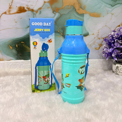 AM7362 Good Day Acerogen Jerry 600 Insulated Steel Water Bottle for Kids (600ml)