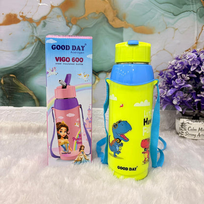 AM7364 Good Day Acerogen Vigo 400 Insulated Steel Water Bottle for Kids (60ml)