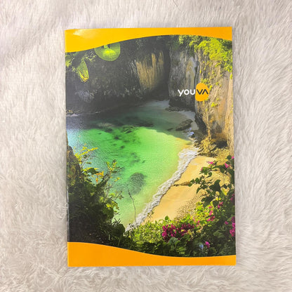 AM7368 Youva Stellar A4 Longbook - Single Line, 196 Pages (Pack of 1)