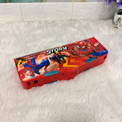 AM7377 Spider-Man Multi-Functional Magnetic Pencil Case