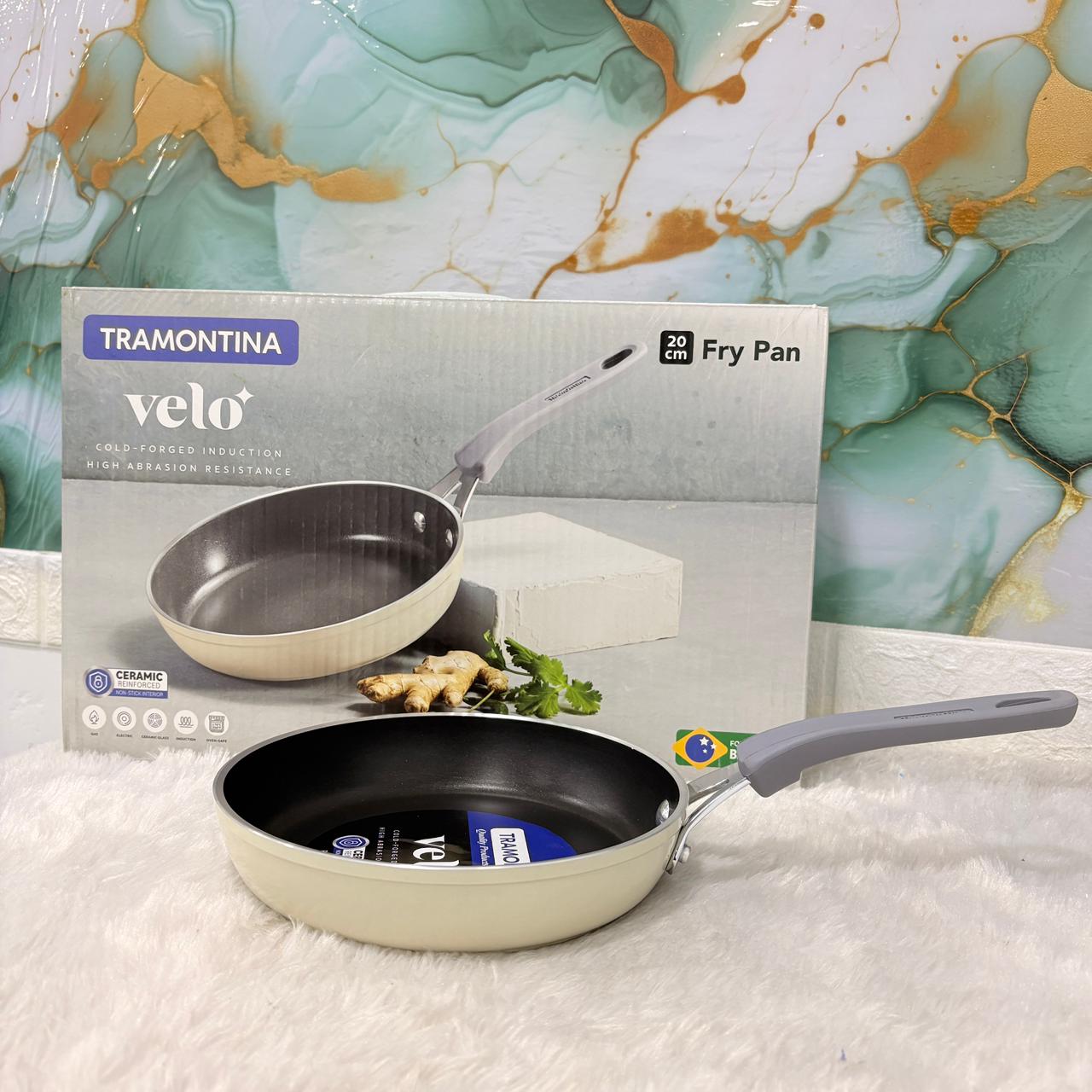 AM7390 Tramontina Velo 20cm Forged Fry Pan (Sand)