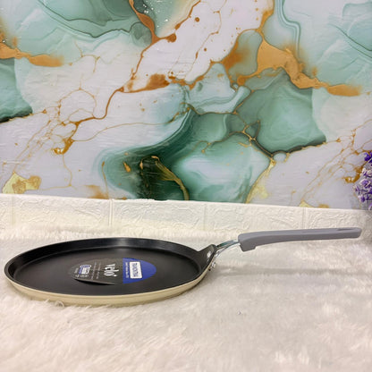 AM7393 Tramontina Velo 28 cm Cold-Forged Ceramic Dosa Tawa (Sand)