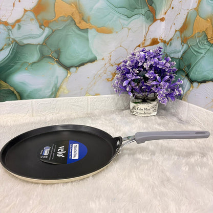 AM7393 Tramontina Velo 28 cm Cold-Forged Ceramic Dosa Tawa (Sand)