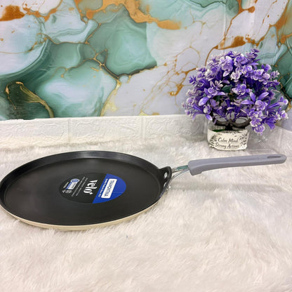 AM7395 Tramontina Velo 30 cm Cold-Forged Ceramic Dosa Tawa (Sand)