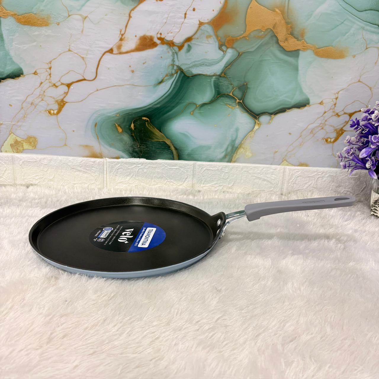 AM7396 Tramontina Velo Forged 30 cm Ceramic Dosa Tawa (Sea)