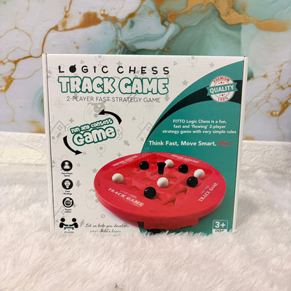 AM7420 Logic Chess Track Game - 2-Player Fast Strategy Board Game for Kids 3+