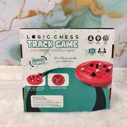 AM7420 Logic Chess Track Game - 2-Player Fast Strategy Board Game for Kids 3+