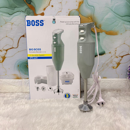 AM7425 BOSS Big Boss B-146 Portable Hand Blender, 275W