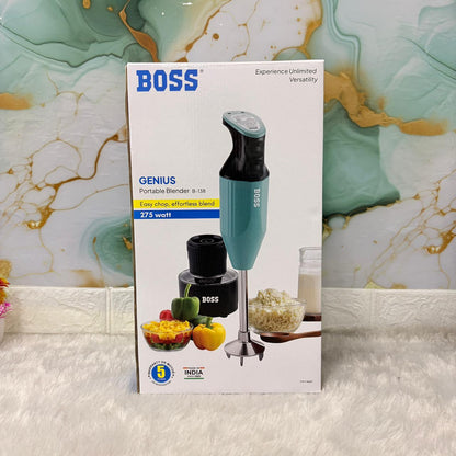 AM7426 BOSS Genius Portable Hand Blender (B-138) – 275 Watt