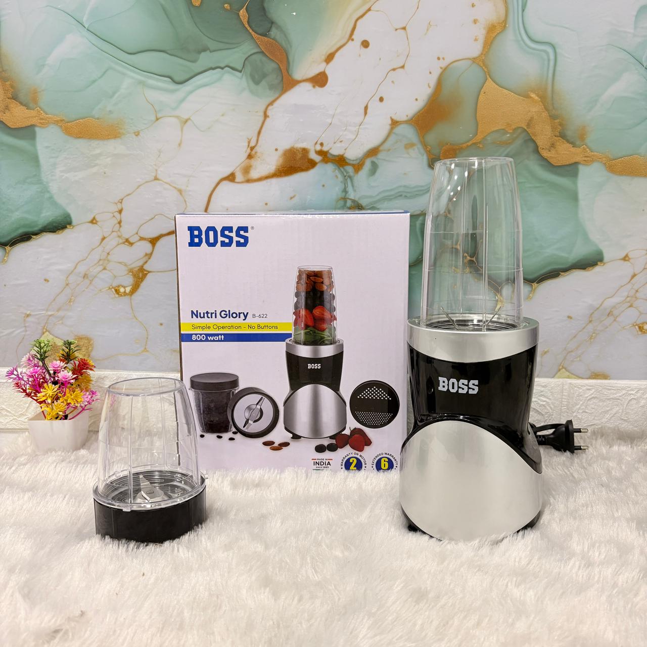 AM7430 BOSS Nutri Glory B-622 Mixer Grinder (800W)