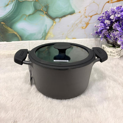 AM7409 Tramontina TITANEX Pre-Seasoned Cast Iron Casserole - 20 cm