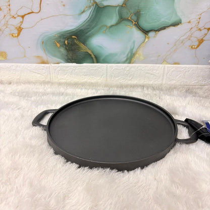 AM7405 Tramontina TITANEX Pre-Seasoned 2in1 Cast Iron Reversible Grill & Griddle - 30 cm