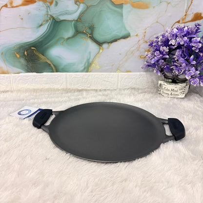 AM7406 Tramontina TITANEX Pre-seasoned Cast Iron Twin Handle Tawa - 30 cm