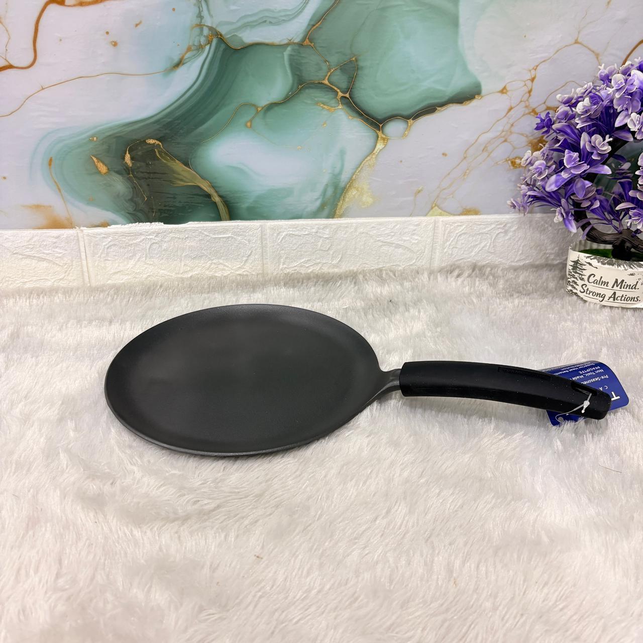 AM7402 Tramontina TITANEX Pre-Seasoned Cast Iron Dosa Tawa - 24 cm