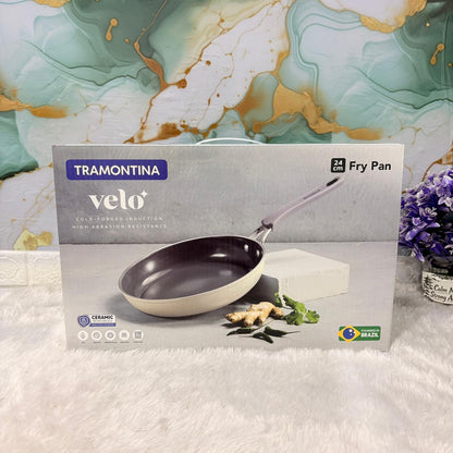 AM7391 Tramontina Velo Forged 24 cm Fry Pan (Sand)
