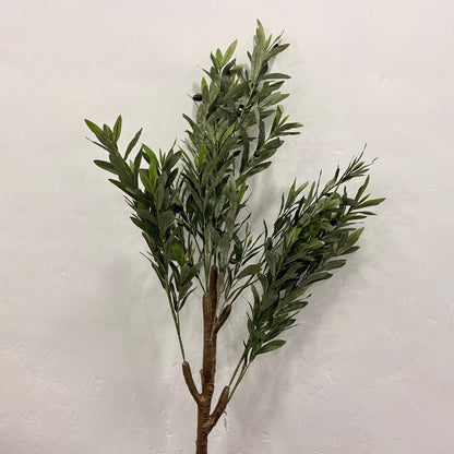 AM7468 Artificial Potted Olive Tree with Lifelike Fruits