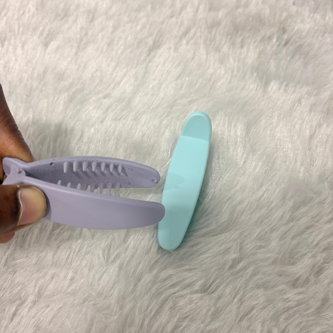AM7469 Matte Pastel No-Crease Elite Banana Hair Clip