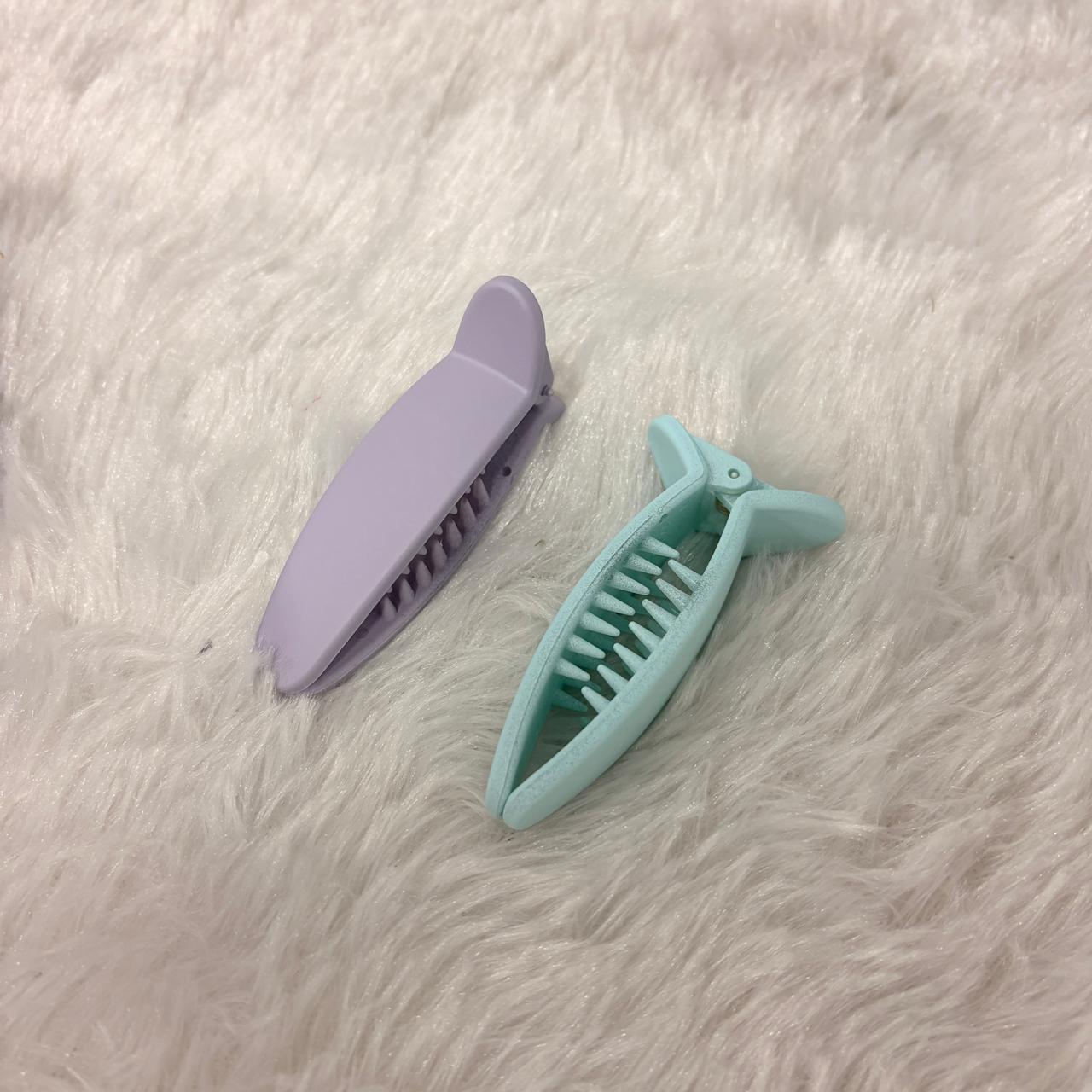 AM7469 Matte Pastel No-Crease Elite Banana Hair Clip
