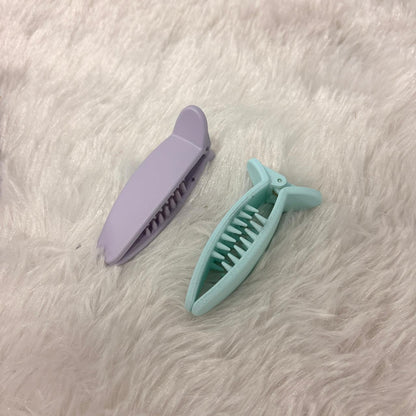 AM7469 Matte Pastel No-Crease Elite Banana Hair Clip