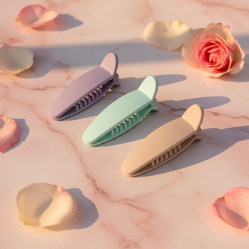AM7469 Matte Pastel No-Crease Elite Banana Hair Clip