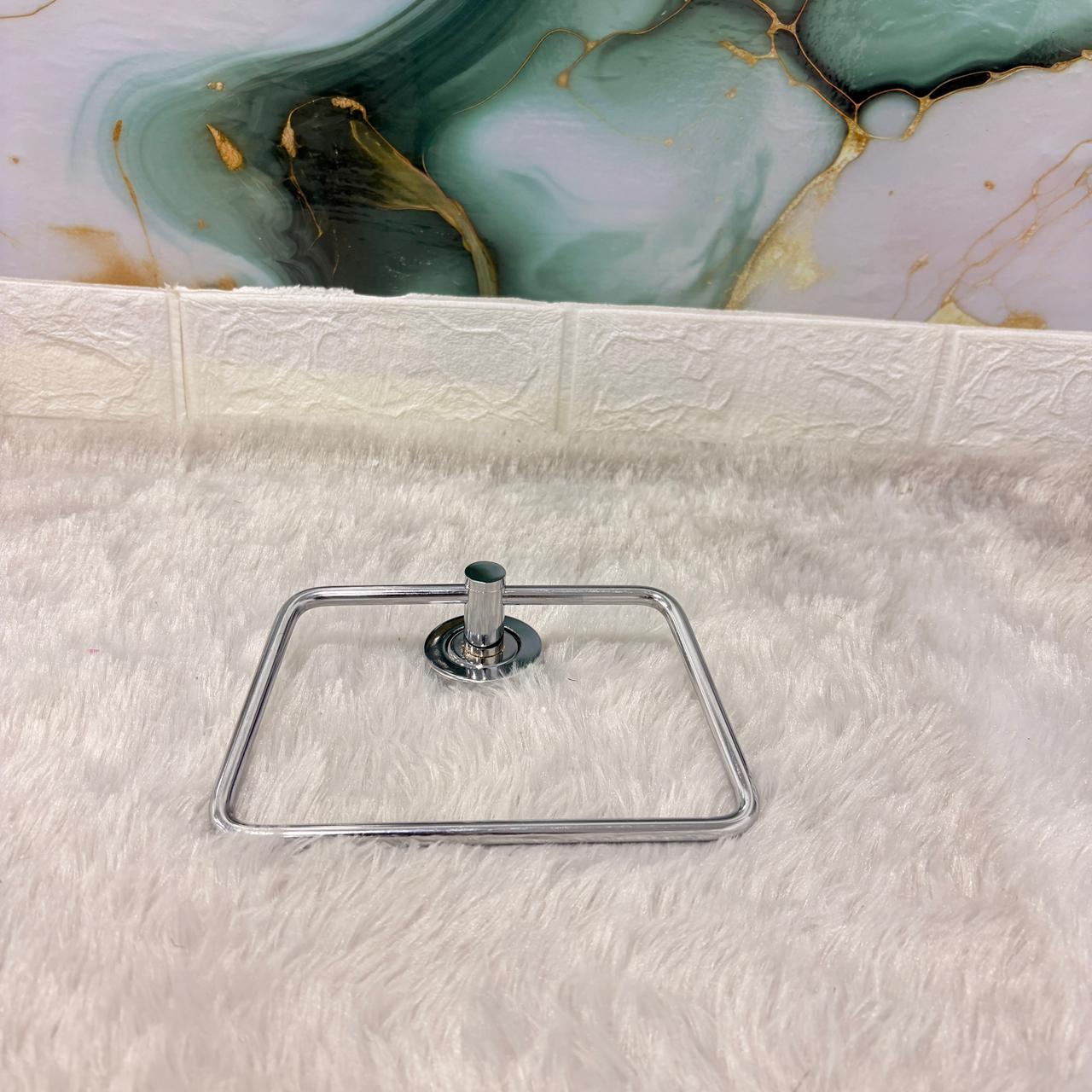 AM7470 Modern APPLE Chrome Wall-Mounted Towel Ring