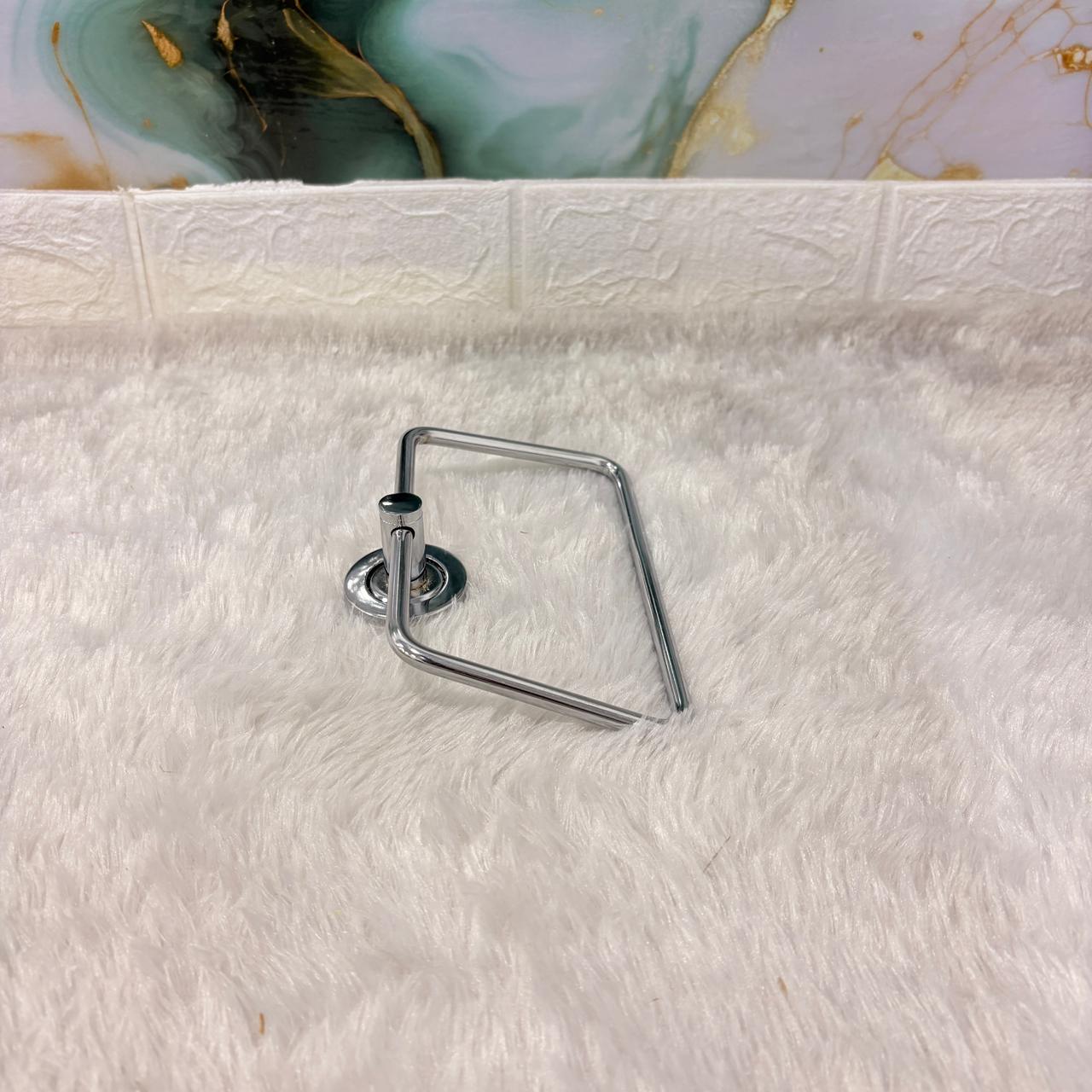 AM7470 Modern APPLE Chrome Wall-Mounted Towel Ring