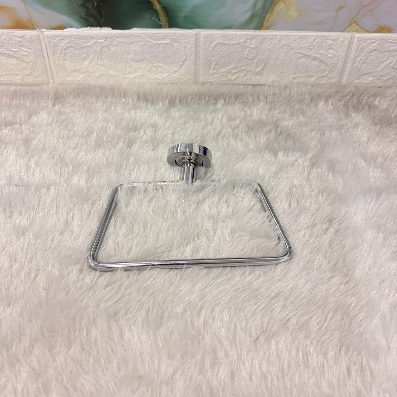 AM7470 Modern APPLE Chrome Wall-Mounted Towel Ring