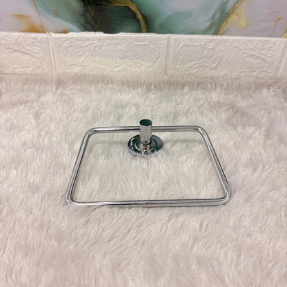 AM7470 Modern APPLE Chrome Wall-Mounted Towel Ring