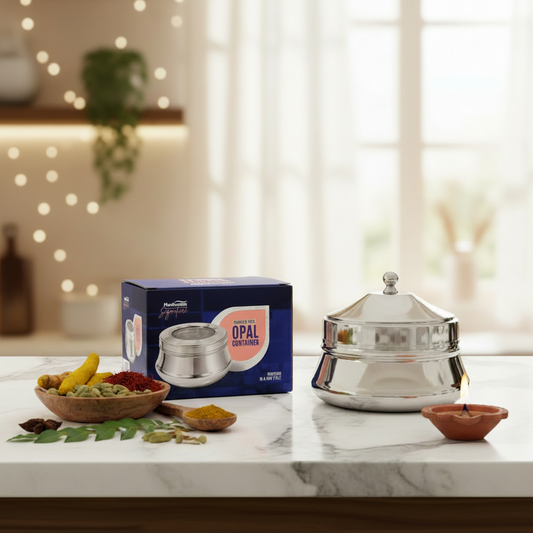 AM7477 Madhuram Signature Opal Stainless Steel Multipurpose Container NO1