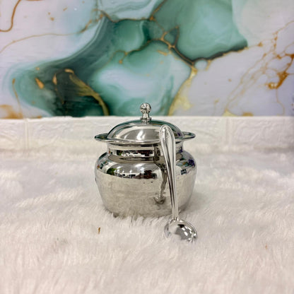 AM7485 Madhuram Signature Apple Ghee Pot with Spoon (No.3)