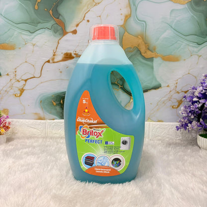 AM7495 Hariom Britox Perfect Liquid Detergent Laundry Wash 5kg