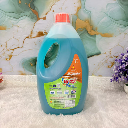 AM7495 Hariom Britox Perfect Liquid Detergent Laundry Wash 5kg