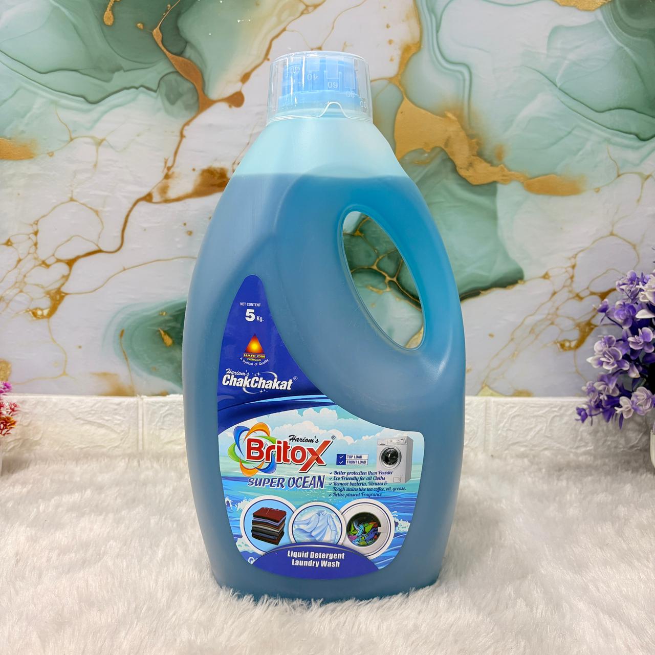 AM7496 Hariom Britox Super Ocean Liquid Detergent 5kg