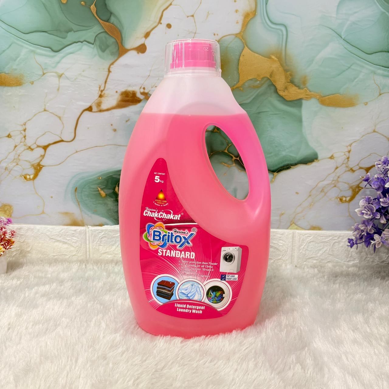 AM7497 Hariom Britox Standard Liquid Detergent Laundry Wash 5kg