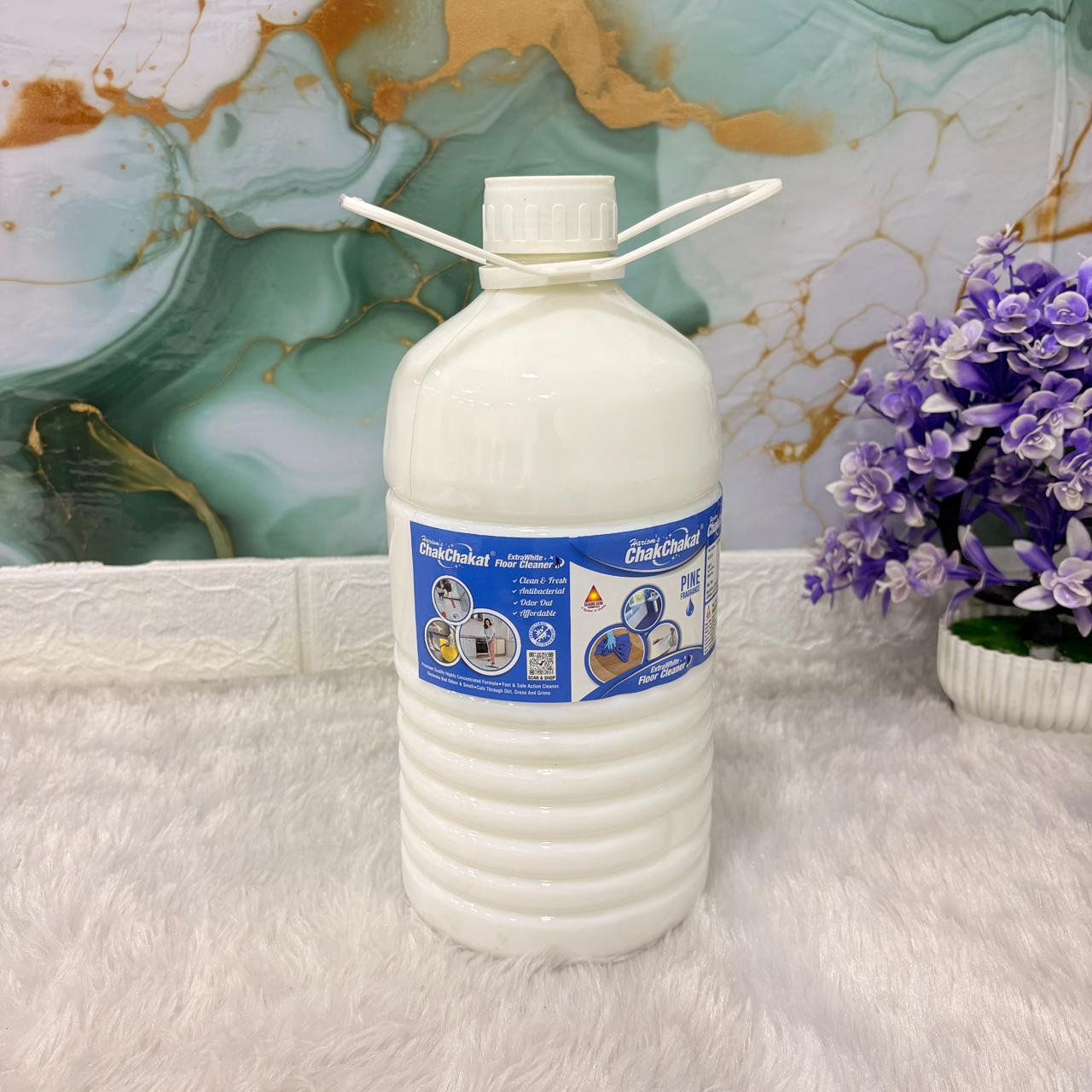 AM7500 Hariom ChakChakat Fresh Pine Fragrance Extra White Floor Cleaner 3L