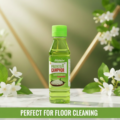 AM7504 Hariom ChakChakat Prentox Camphor Concentrate – Powerful Floor Cleaner & Deodorizer 200ML