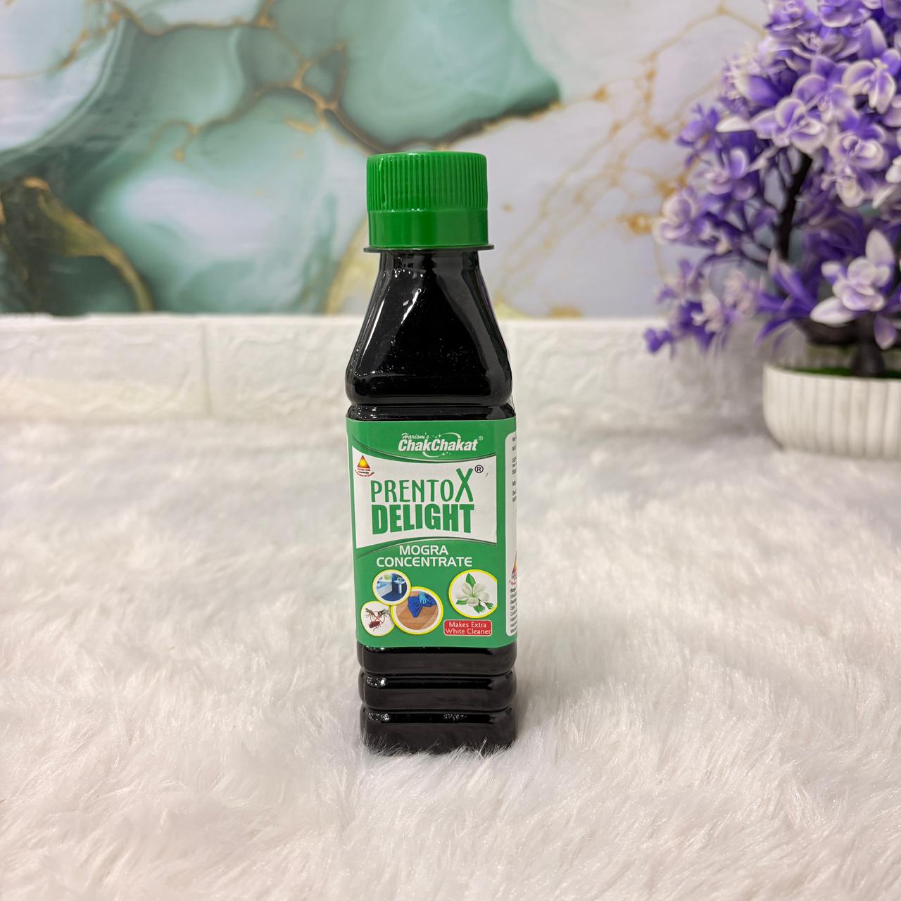 AM7505 Hariom ChakChakat Prentox Delight Mogra Concentrate – Premium Floor Cleaner & Disinfectant 200ML